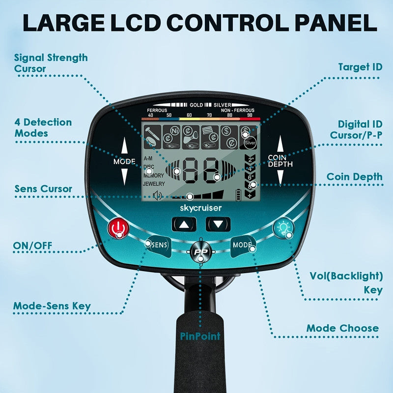 Metal Detector Set for Adults V1142-LP601100138220659