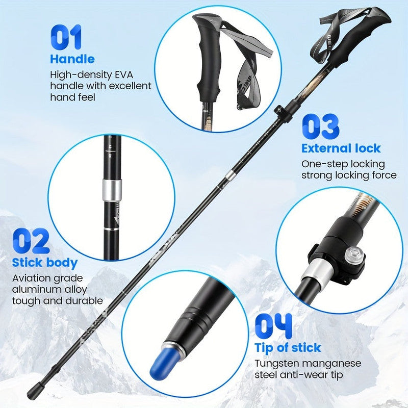 Aluminum Trekking Poles for Hiking V1142-LP601100172866138