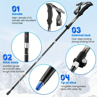 Aluminum Trekking Poles for Hiking V1142-LP601100172866138