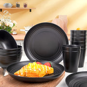 Shatterproof Tableware Set for Camping & Home (16pcs) V1142-LP601100181417259