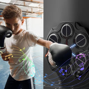 Wall-Mounted Smart Boxing Game with LED & Gloves V1142-LP601100191483301