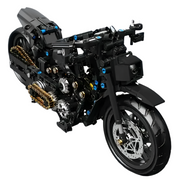 Retro Motorcycle Building Block Kit (1000pcs) V1142-LP601100243737354