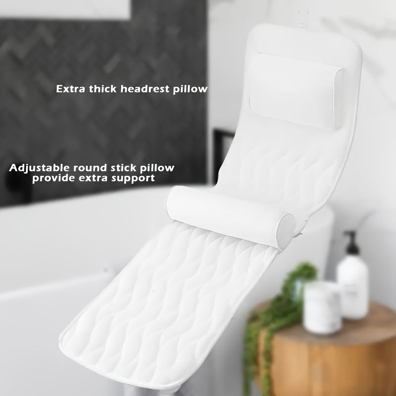 Ergonomic Full Body Bathtub Pillow V1142-LP601100300939049