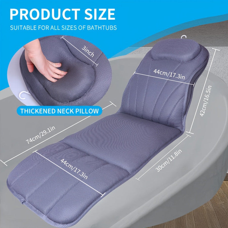 Full Body Bathtub Mat Pillow V1142-LP601100304536164