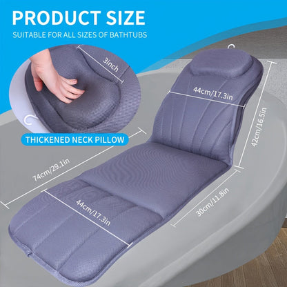 Full Body Bathtub Mat Pillow V1142-LP601100304536164