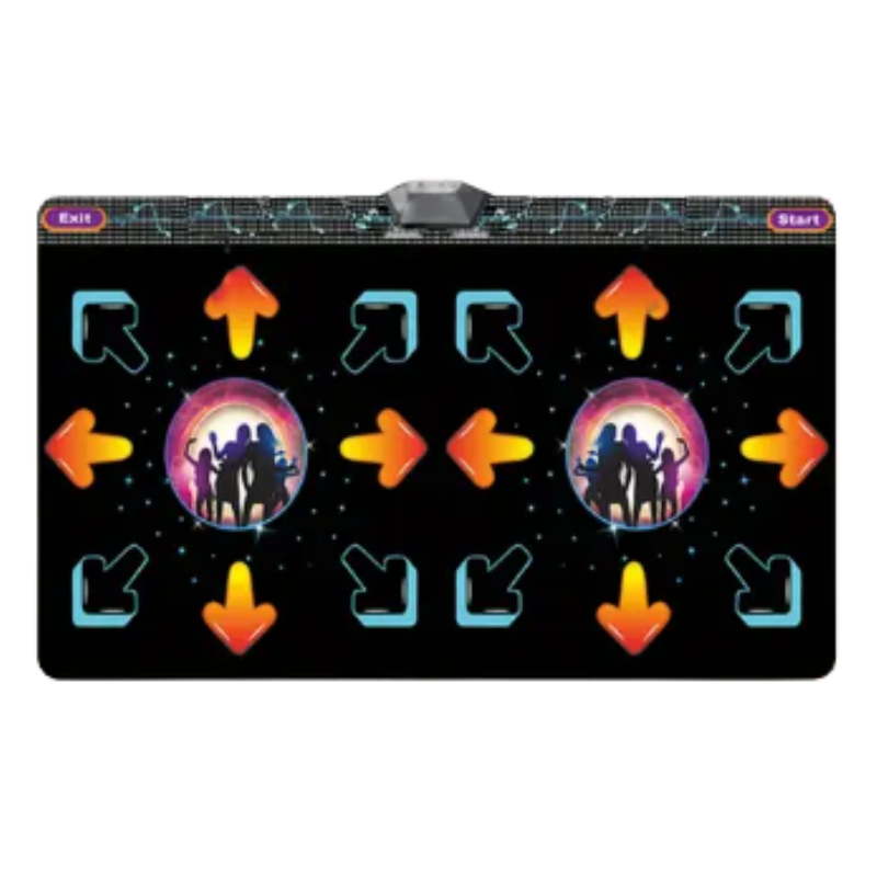 2-Player Dance Mat Game with Motion Sensor V1142-LP601100307595922