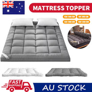 Luxury Pillowtop Mattress Topper Pad Protector V1142-LP601100359215385