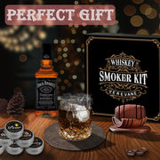 Whiskey Smoker Kit with 6 Wood Flavors & Accessories V1142-LP601100364038361