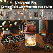 Whiskey Smoker Kit with 6 Wood Flavors & Accessories V1142-LP601100364038361
