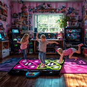 Double Dance Pad LED Rhythm Game Mat V1142-LP601100387591245