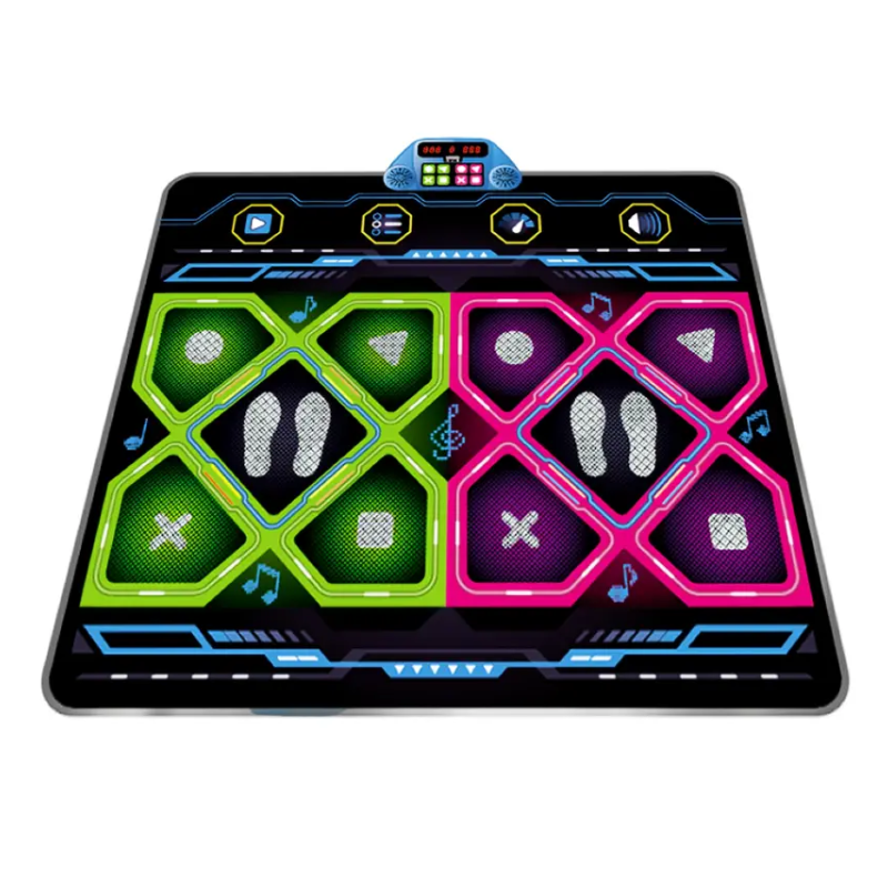 Double Dance Pad LED Rhythm Game Mat V1142-LP601100387591245