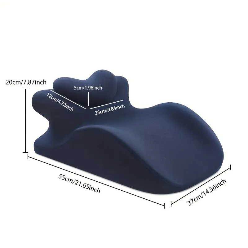 Ergonomic Bed Pillow with Detachable Headrest Support V1142-LP601100392631342