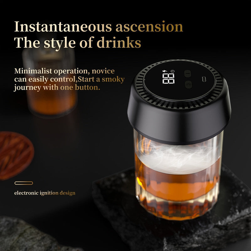 Automatic Electric Whiskey Smoker Gift Set V1142-LP601100436193125
