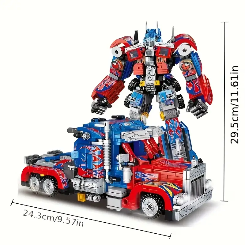 2-in-1 Transforming Car Building Toys for Teens V1142-LP601100480033564