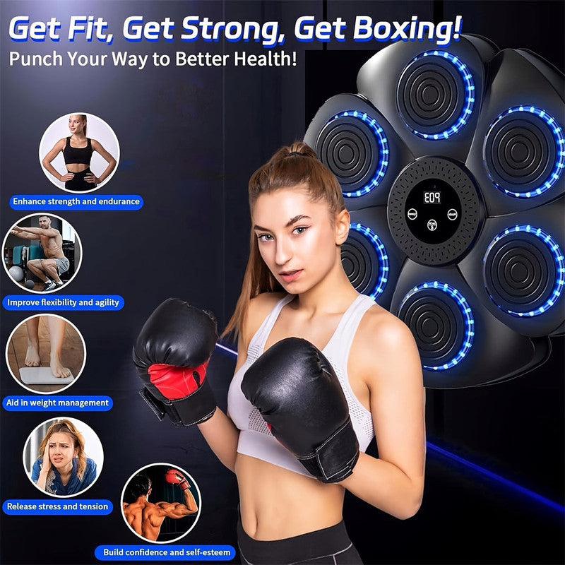 Intelligent Music Boxing Machine with Gloves V1142-LP601100614250450