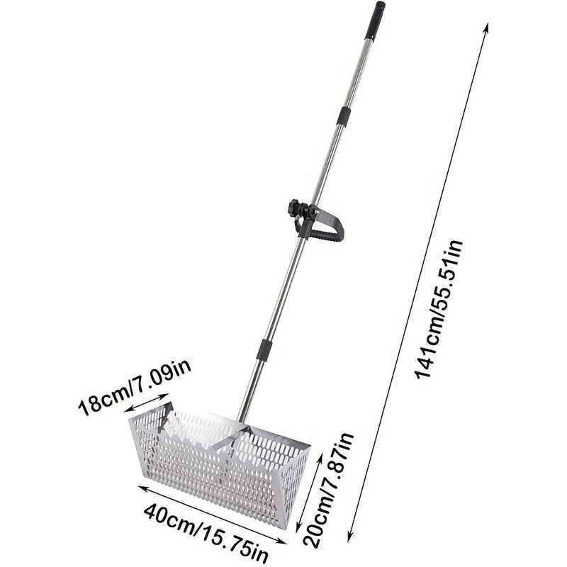Adjustable Metal Beach Sifter Rake Tool V1142-LP601100678239970