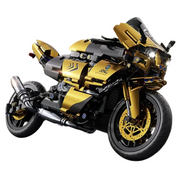 Mechanical Motorcycle Building Blocks V1142-LP601100683034699
