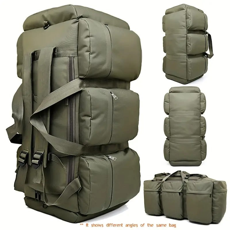 Military Duffel Backpack 80L Outdoor Travel Bag V1142-LP601100697053212