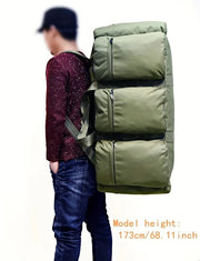 Military Duffel Backpack 80L Outdoor Travel Bag V1142-LP601100697053212