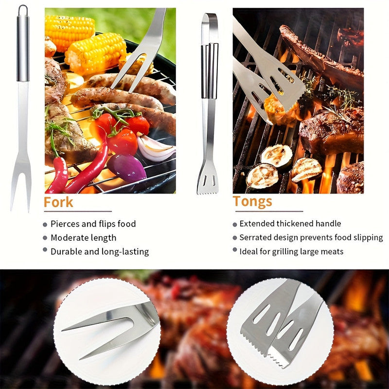 BBQ Grill Accessories Set (17pcs) V1142-LP601100738930185