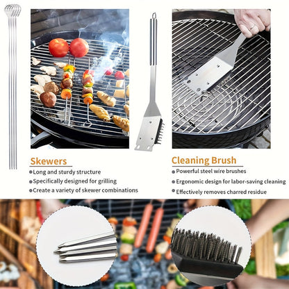 BBQ Grill Accessories Set (17pcs) V1142-LP601100738930185