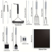 BBQ Grill Accessories Set (17pcs) V1142-LP601100738930185
