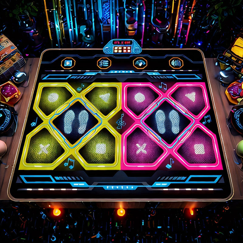 Double Electronic Dance Mat for Kids and Adults V1142-LP601100955608149