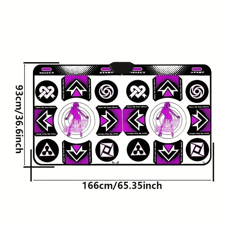 Dance Mat for Family Fitness & Games V1142-LP601101124199656