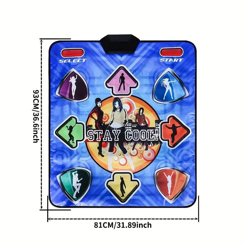 Interactive Dance Mat USB Game Pad 200 Songs V1142-LP601101222280479