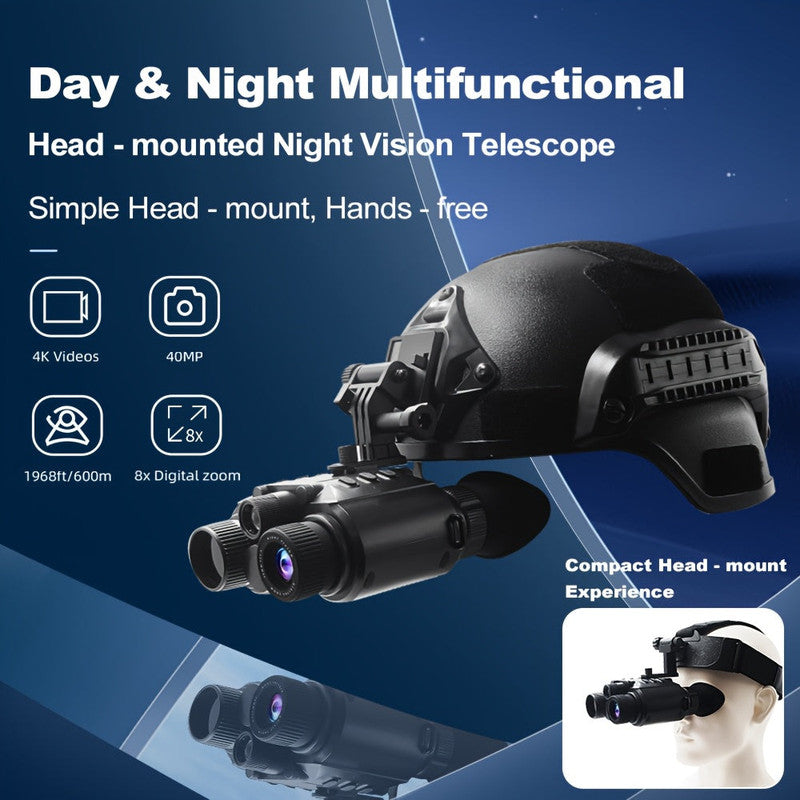 4K Night Vision Goggles with 600m Range V1142-LP601101239084425