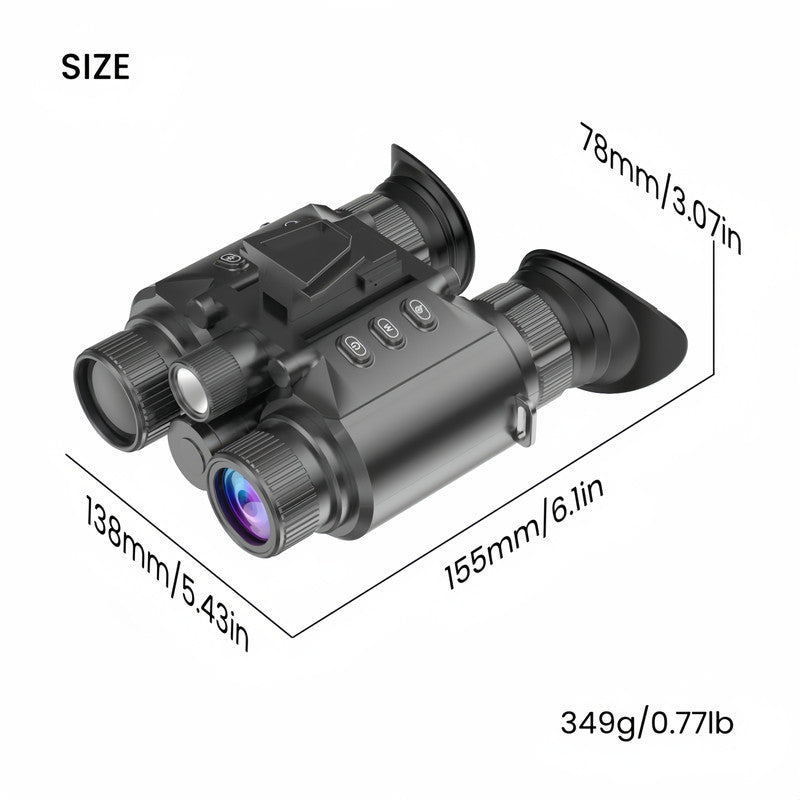 4K Night Vision Goggles with 600m Range V1142-LP601101239084425