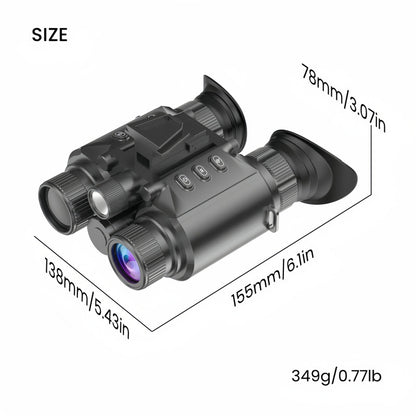 4K Night Vision Goggles with 600m Range V1142-LP601101239084425