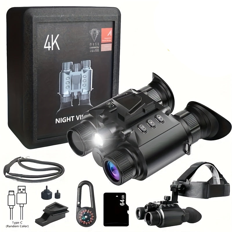 4K Night Vision Goggles with 600m Range V1142-LP601101239084425