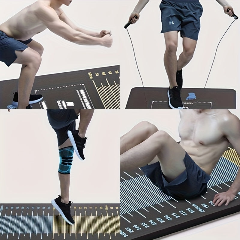 Jumping Test Fitness Mat with Measurement Guide V1142-LP601101388767917