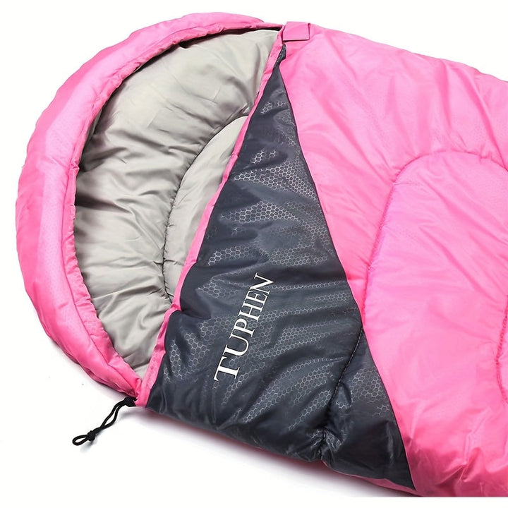 Rosy Four-Season Rectangular Sleeping Bag for Adults V1142-LP601101414336910