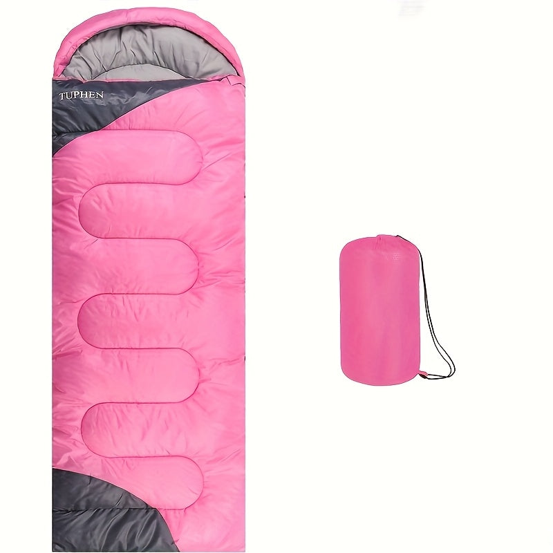 Rosy Four-Season Rectangular Sleeping Bag for Adults V1142-LP601101414336910