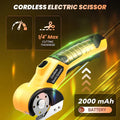 Cordless Electric Fabric Cutter with USB Rechargeable V1142-LP601101451854364
