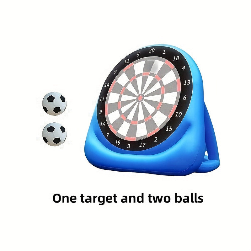 Inflatable Dart Board Game with 2 Soccer Balls V1142-LP601101883258374