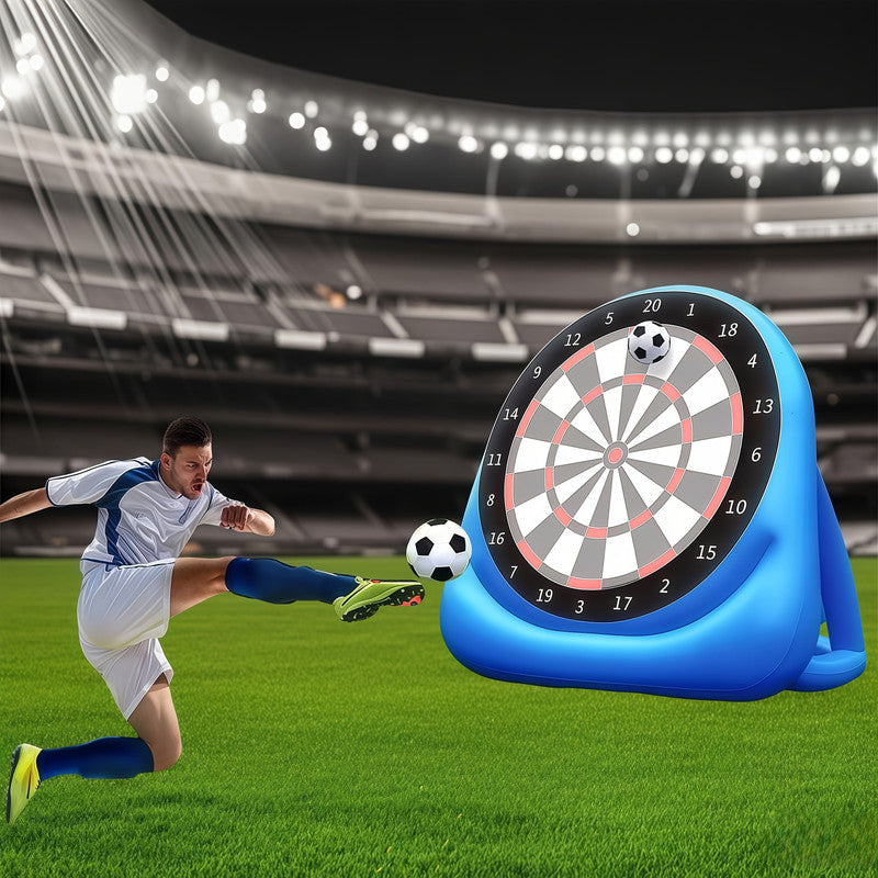 Inflatable Dart Board Game with 2 Soccer Balls V1142-LP601101883258374