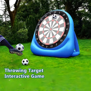 Inflatable Dart Board Game with 2 Soccer Balls V1142-LP601101883258374