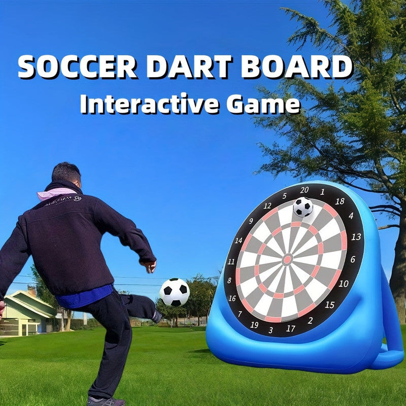Inflatable Dart Board Game with 2 Soccer Balls V1142-LP601101883258374