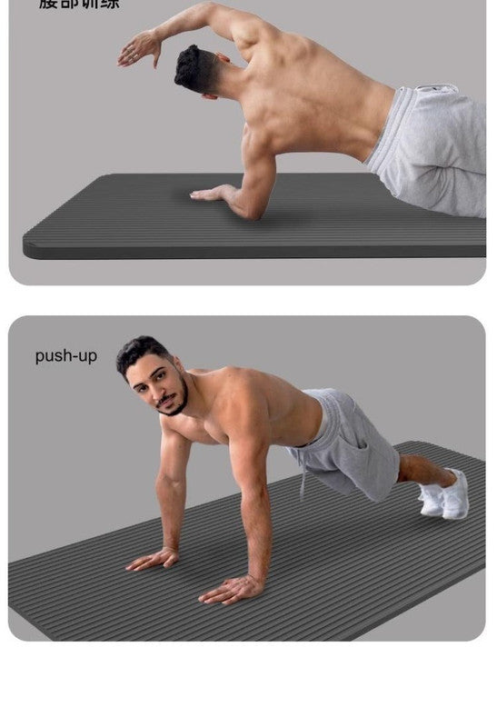20Mm Thick Shock-Absorbing Yoga Mat V1142-LP8988877619431