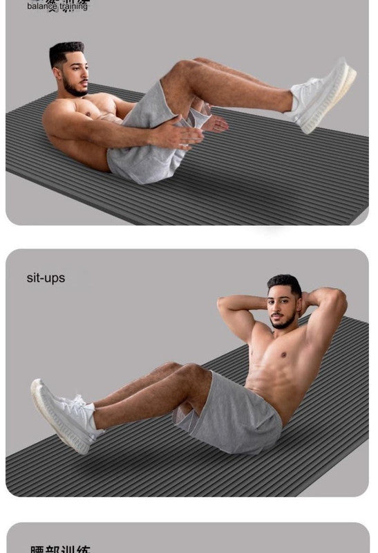 20Mm Thick Shock-Absorbing Yoga Mat V1142-LP8988877619431