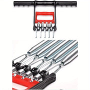 1Pc Multifunctional Spring Pedal Puller Fitness Tensioner(Black) V1142-LP97471