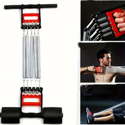 1Pc Multifunctional Spring Pedal Puller Fitness Tensioner(Black) V1142-LP97471