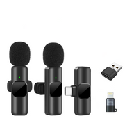 Wireless Lavalier Microphone for iPhone Android Live Recording V1142-OBA000244