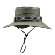 Mens Summer Bucket Hat UV Protection Wide Brim V1142-OBA000245