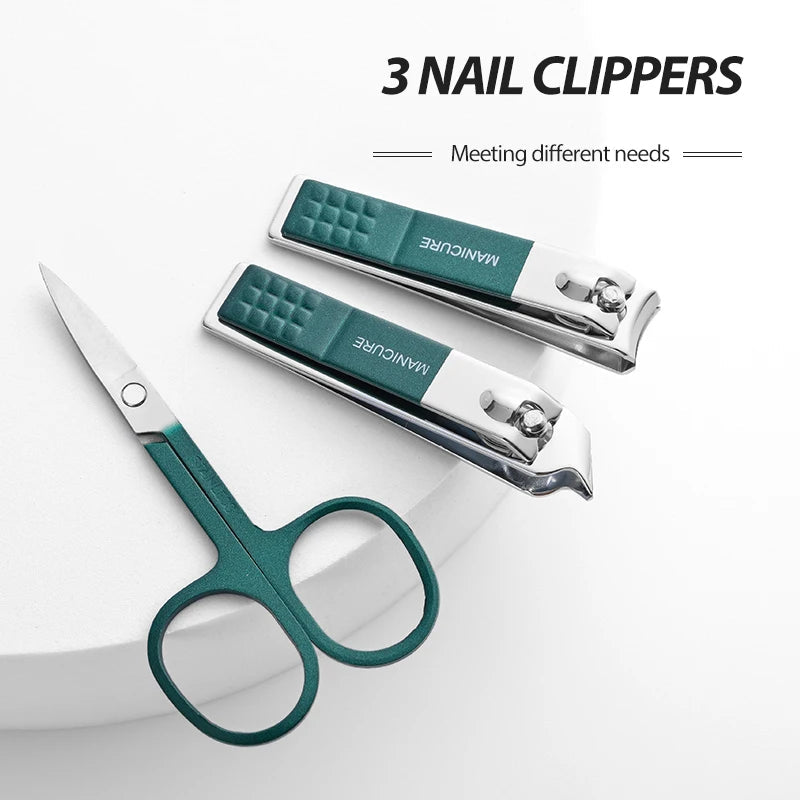 Portable Stainless Steel Nail Clipper Set (6 pcs) V1142-OBA000246