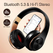 Wireless Bluetooth Headphones Gold V1142-OBA1005004904272791