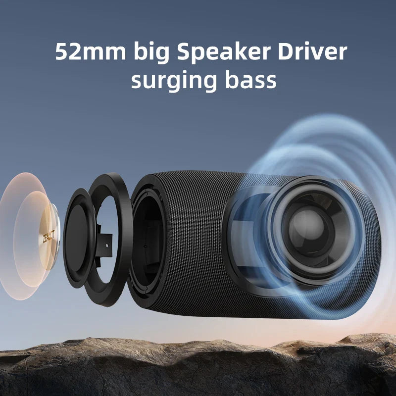 Mini Portable Bluetooth Speaker Black V1142-OBA1005005933368939